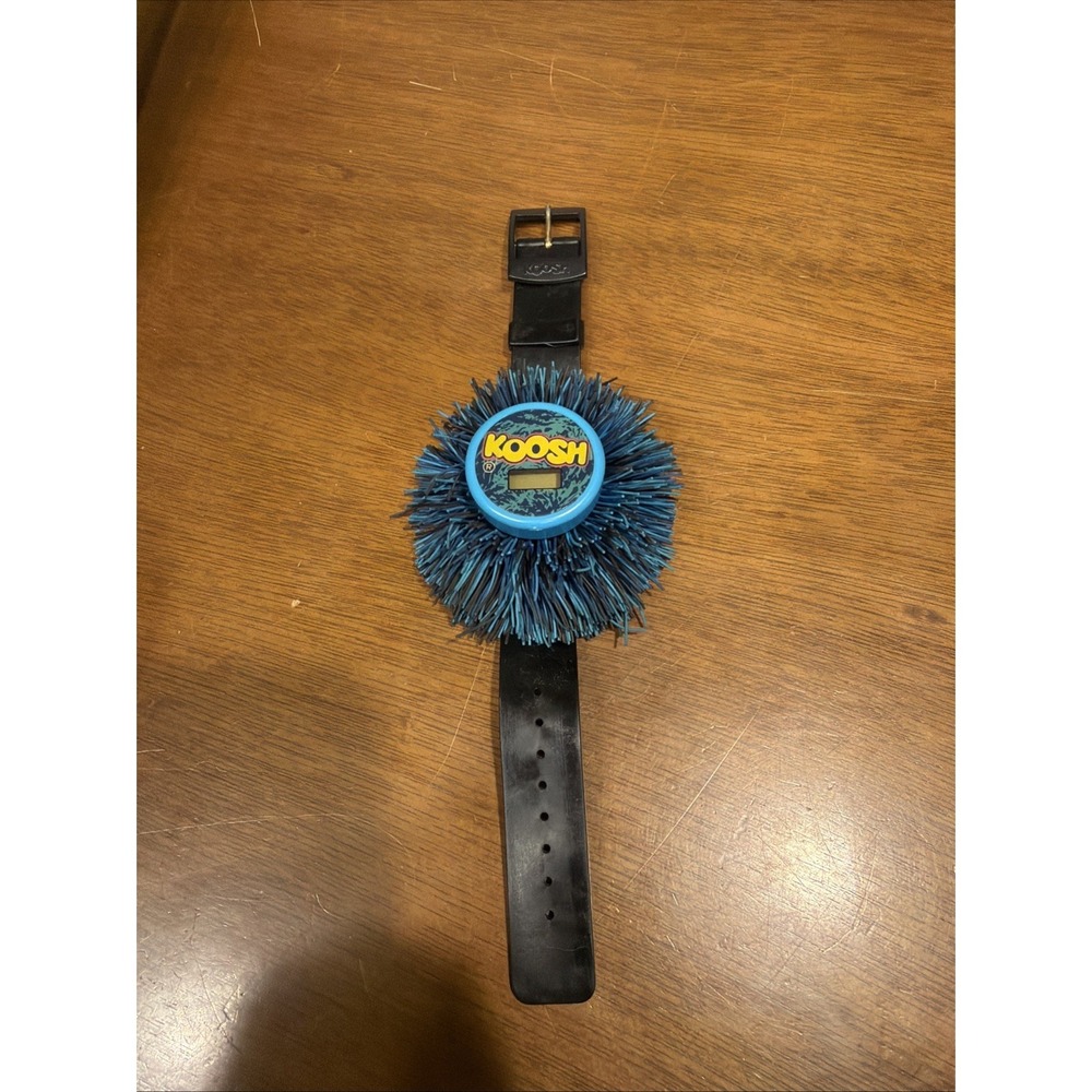 VTG Dream Castle Koosh Ball Blue Digital Watch Wristwatch 1995